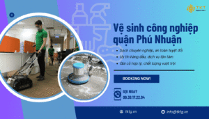 Dịch vụ vệ sinh công nghiệp Phú Nhuận tại TKT Company?